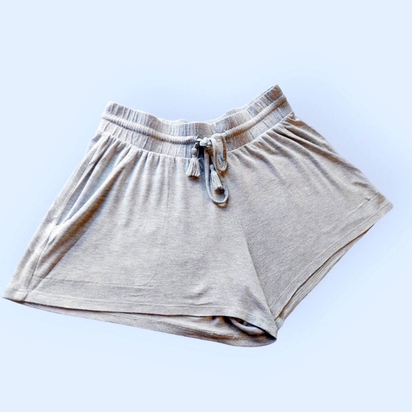 stars above Pants - Stars Above | Women's Perfectly Cozy Gray Shorts | Size X-Small |
